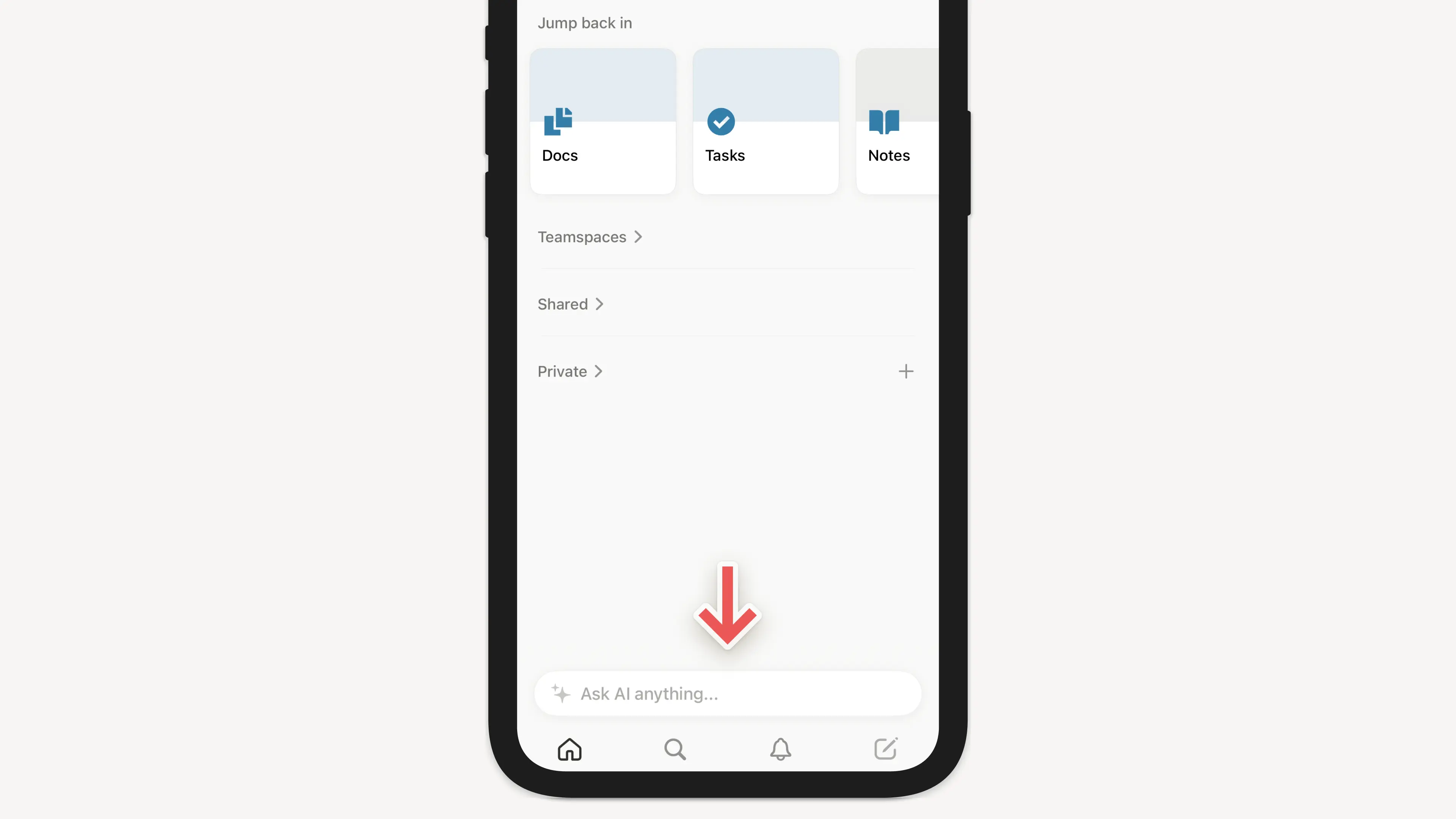 モバイルのAIエントリー