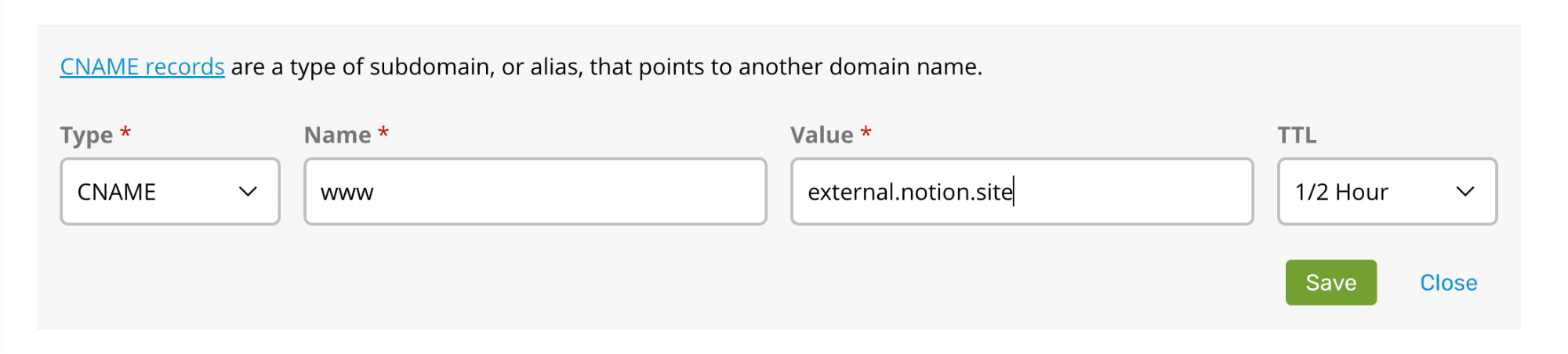 Aide : 123-reg étape 3