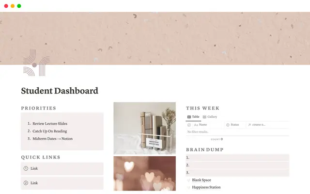 Student Dashboard