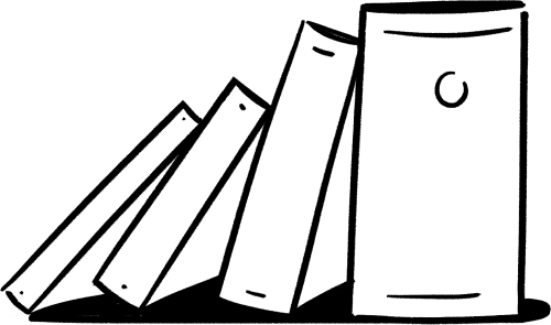 Rangée de livres