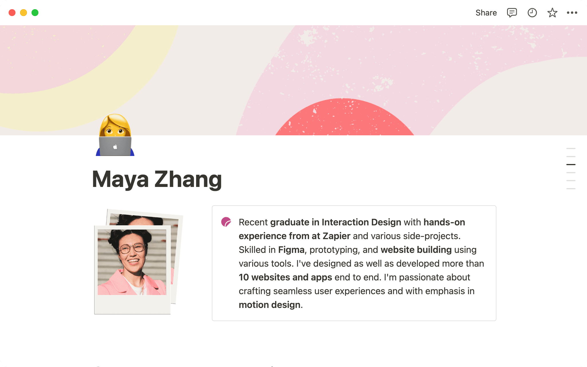 Publiez en quelques clics.