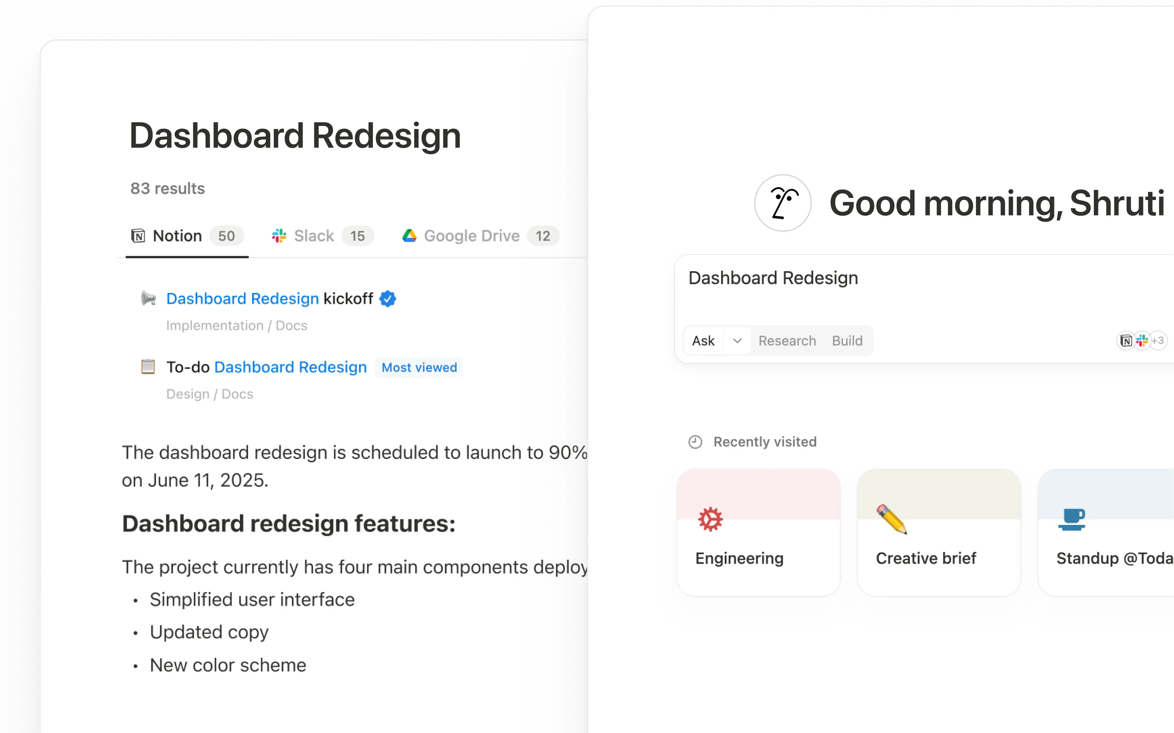 Recherche Enterprise