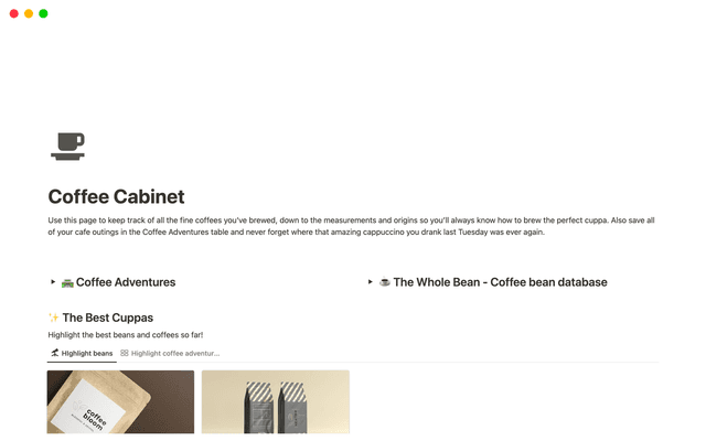 Coffee Cabinet