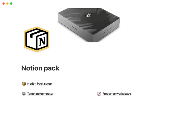 Freelance pack