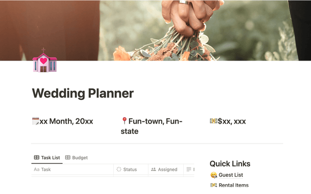 Wedding Planner