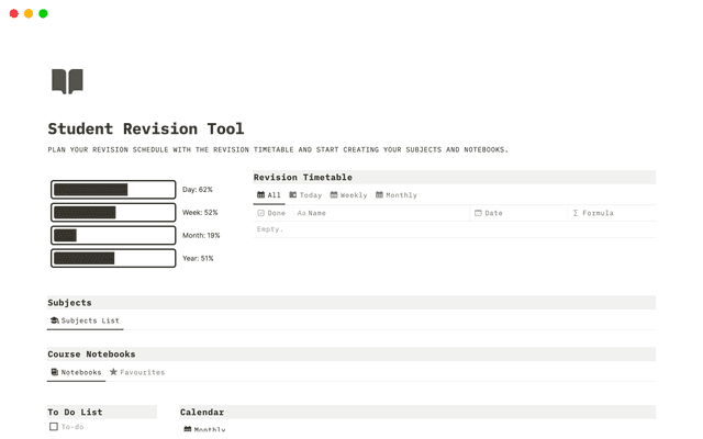 Student Revision Tool