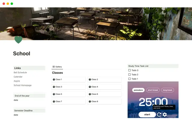 School Dashboard