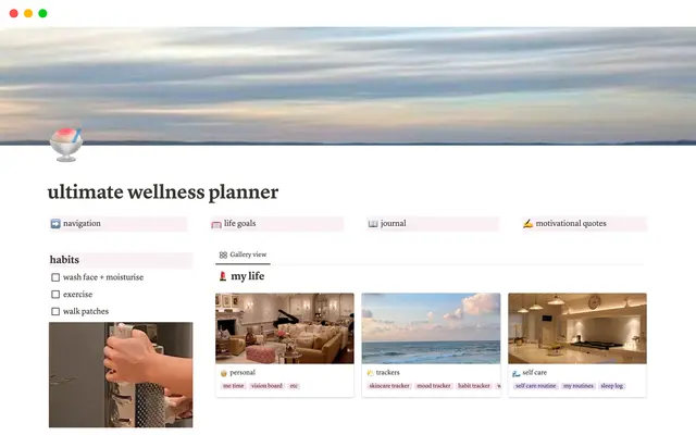 That Girl Ultimate Wellness Planner