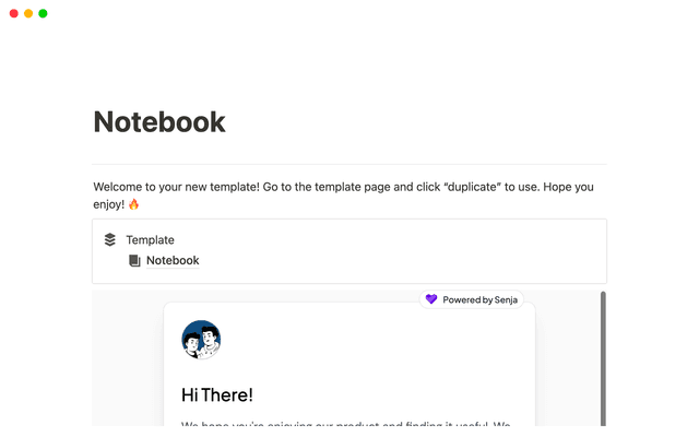 Notion Minimalist Notebook