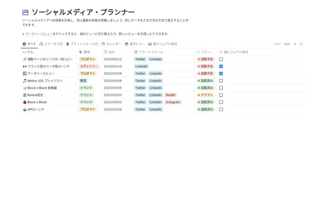 ソーシャルメディア・プランナー