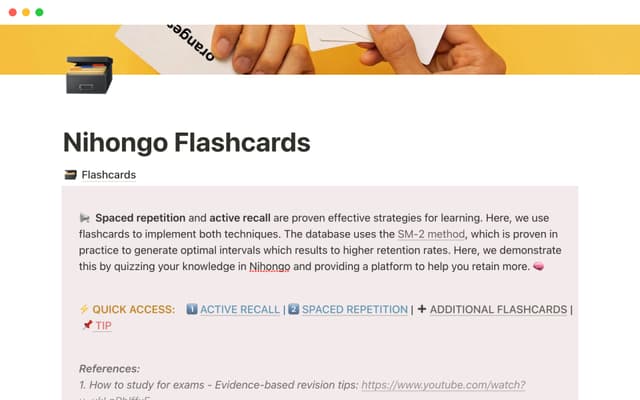 Flashcards