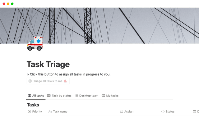 Task Triage