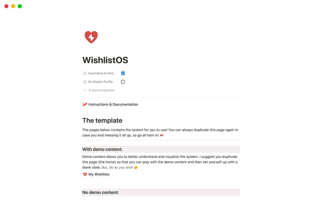 WishlistOS